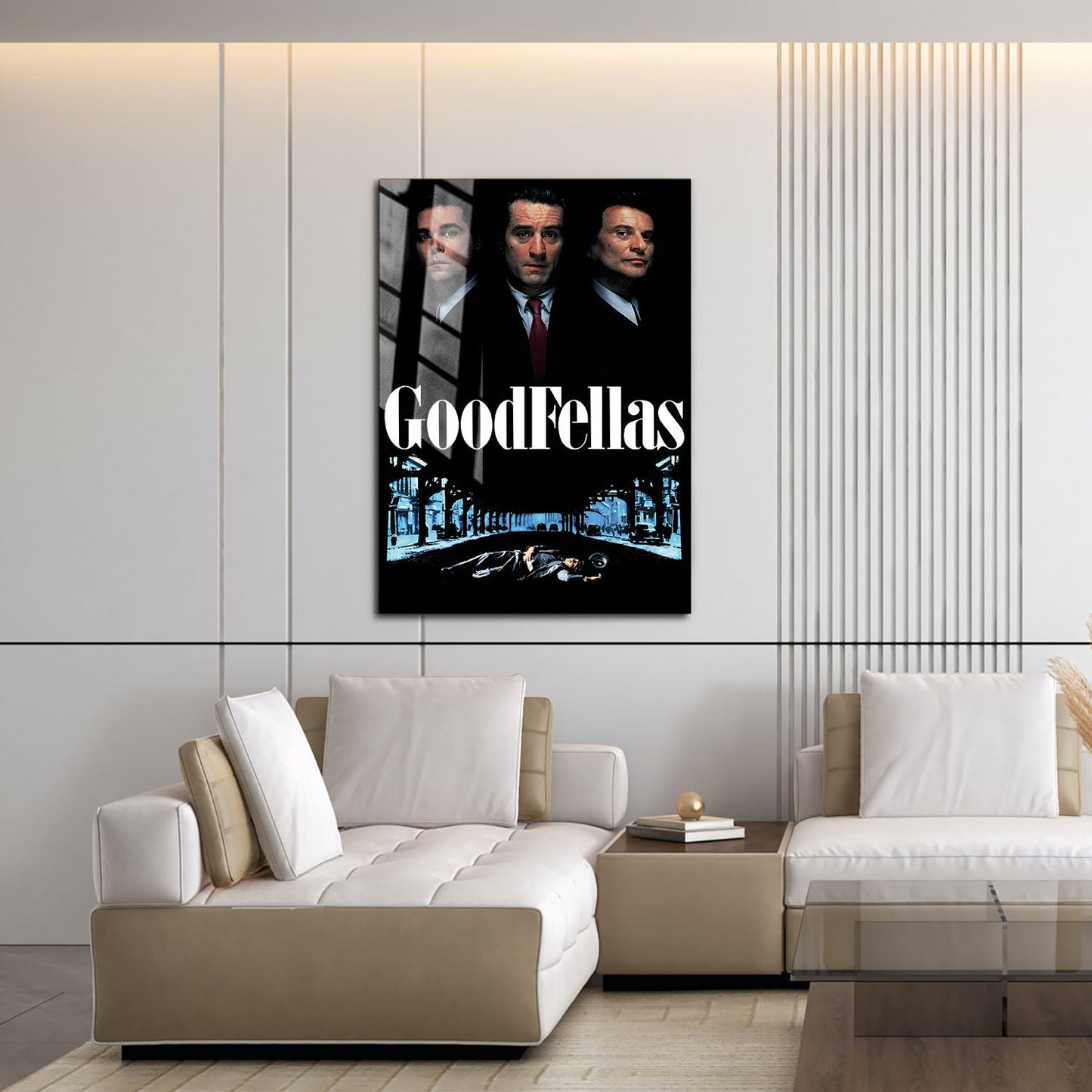 Flex Designs Metal Poster Goodfellas Cinematic 16 x 24" Home Goods - Movie 1990 Movie Metal Poster