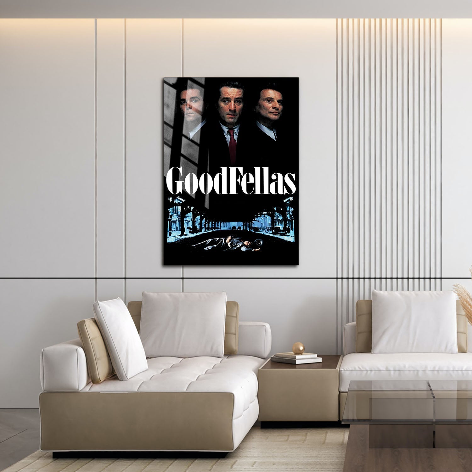 Flex Designs Metal Poster Goodfellas Cinematic 16 x 24" Home Goods - Movie 1990 Movie Metal Poster