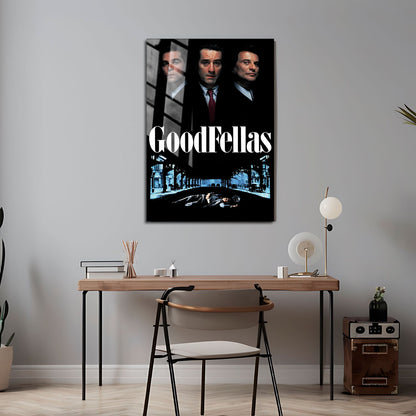 Flex Designs Metal Poster Goodfellas Cinematic 24 x 36" Home Goods - Movie 1990 Movie Metal Poster