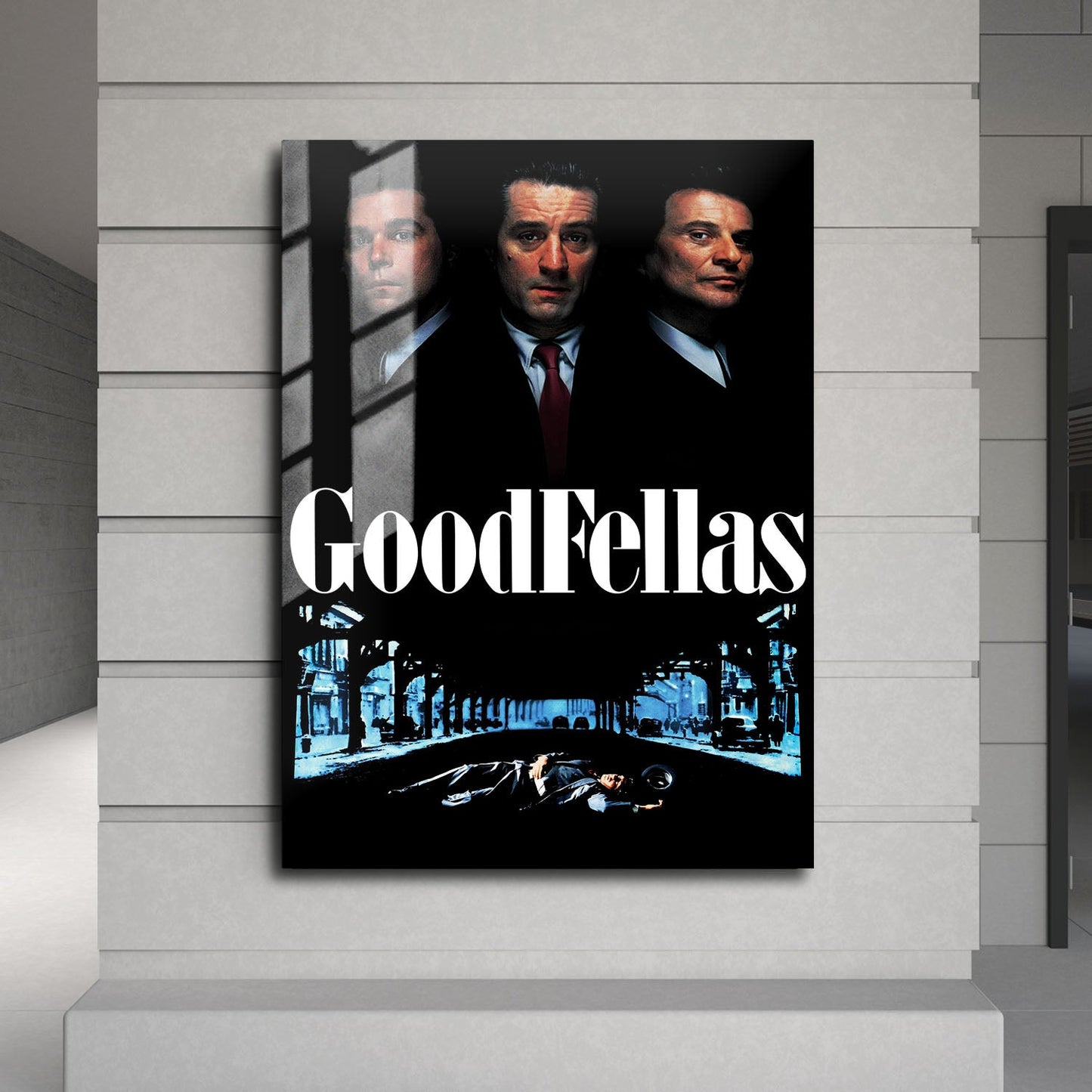 Flex Designs Metal Poster Goodfellas Cinematic 24 x 36" Home Goods - Movie 1990 Movie Metal Poster