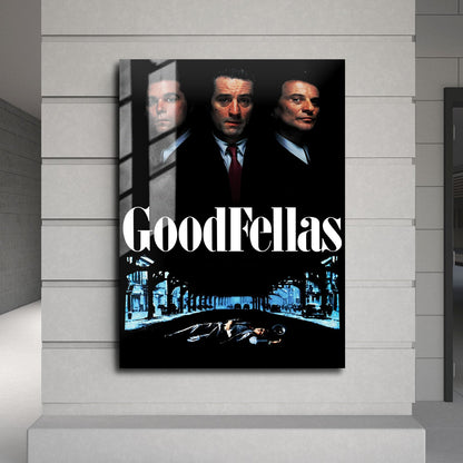 Flex Designs Metal Poster Goodfellas Cinematic 24 x 36" Home Goods - Movie 1990 Movie Metal Poster