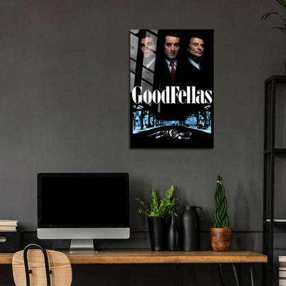 Flex Designs Metal Poster Goodfellas Cinematic 5 x 7" Home Goods - Movie 1990 Movie Metal Poster