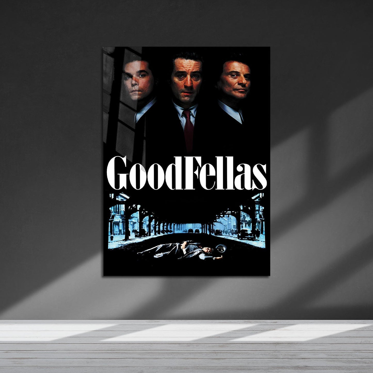 Flex Designs Metal Poster Goodfellas Cinematic 5 x 7" Home Goods - Movie 1990 Movie Metal Poster