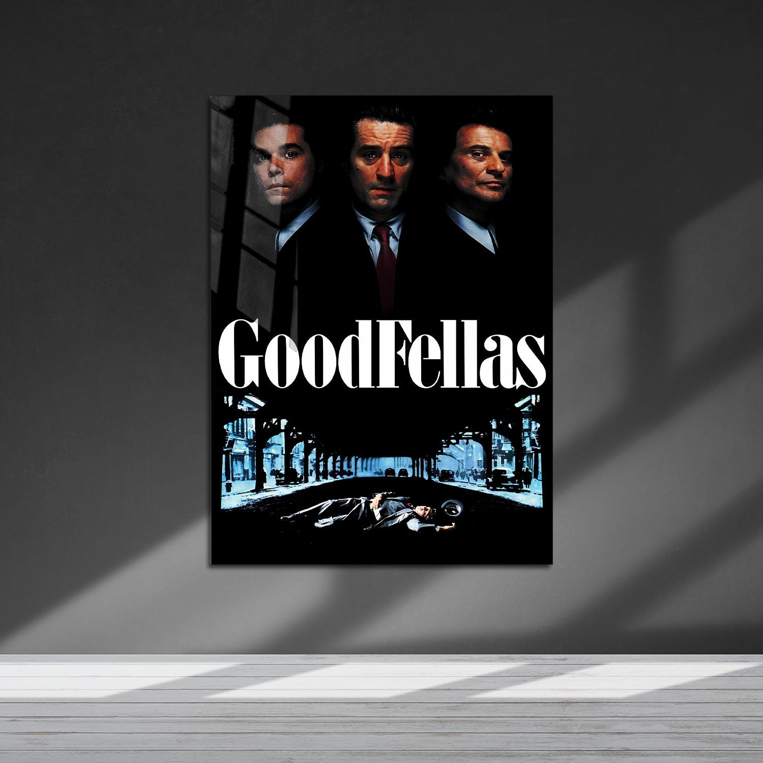 Flex Designs Metal Poster Goodfellas Cinematic 5 x 7" Home Goods - Movie 1990 Movie Metal Poster