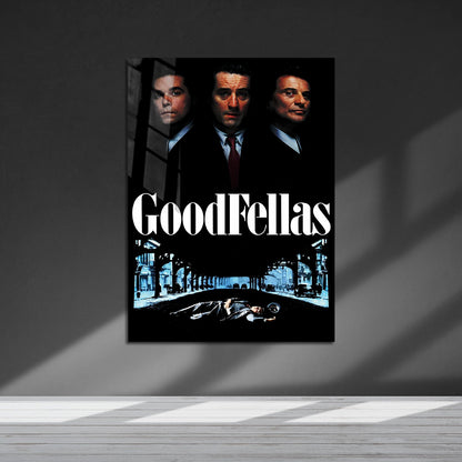 Flex Designs Metal Poster Goodfellas Cinematic 5 x 7" Home Goods - Movie 1990 Movie Metal Poster