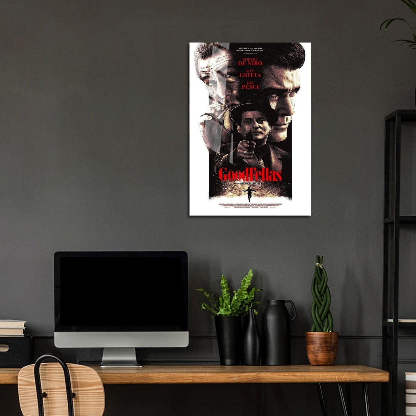 Flex Designs Metal Poster Goodfellas 5 x 7" Home Goods - Movie 1990 Movie Metal Poster