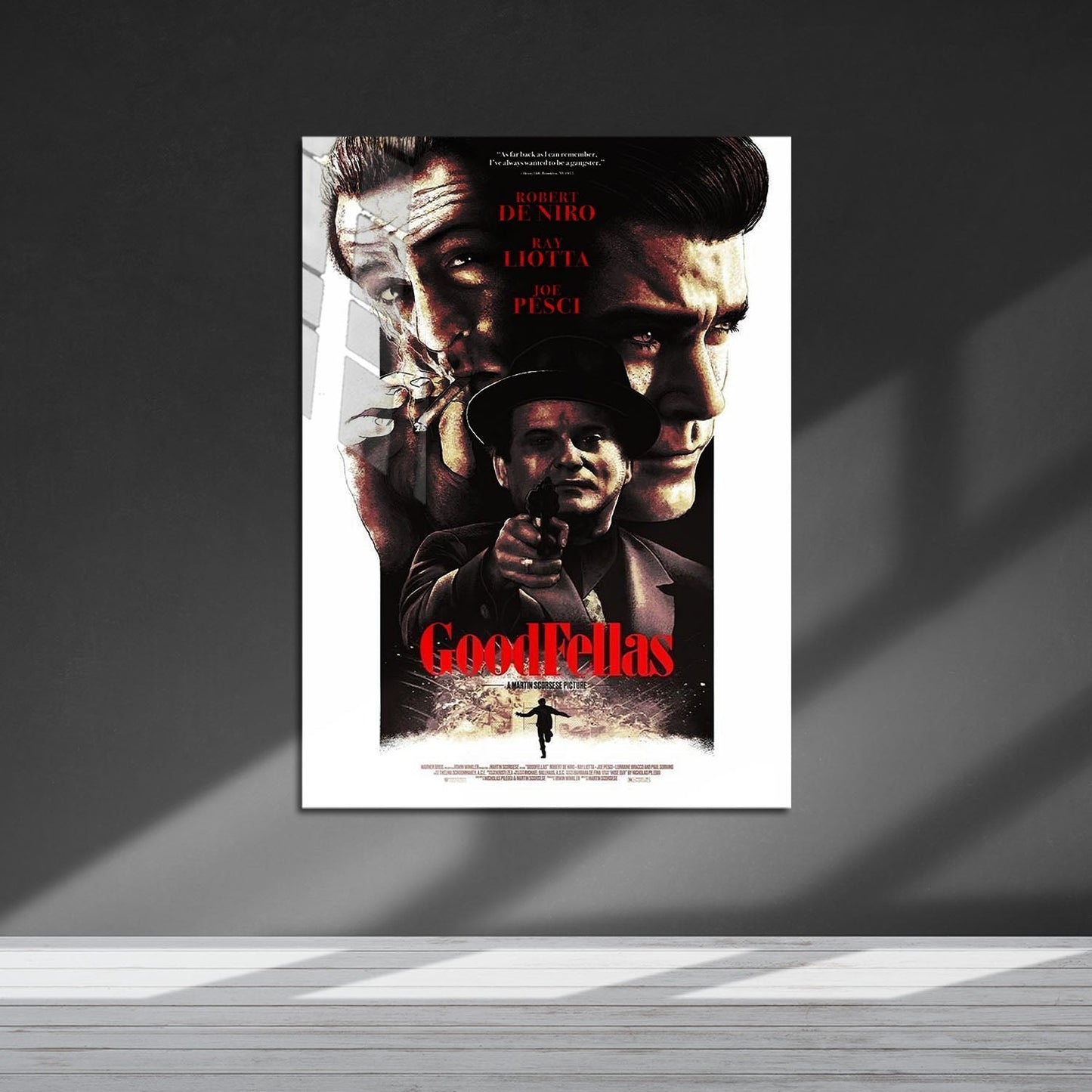 Flex Designs Metal Poster Goodfellas 5 x 7" Home Goods - Movie 1990 Movie Metal Poster