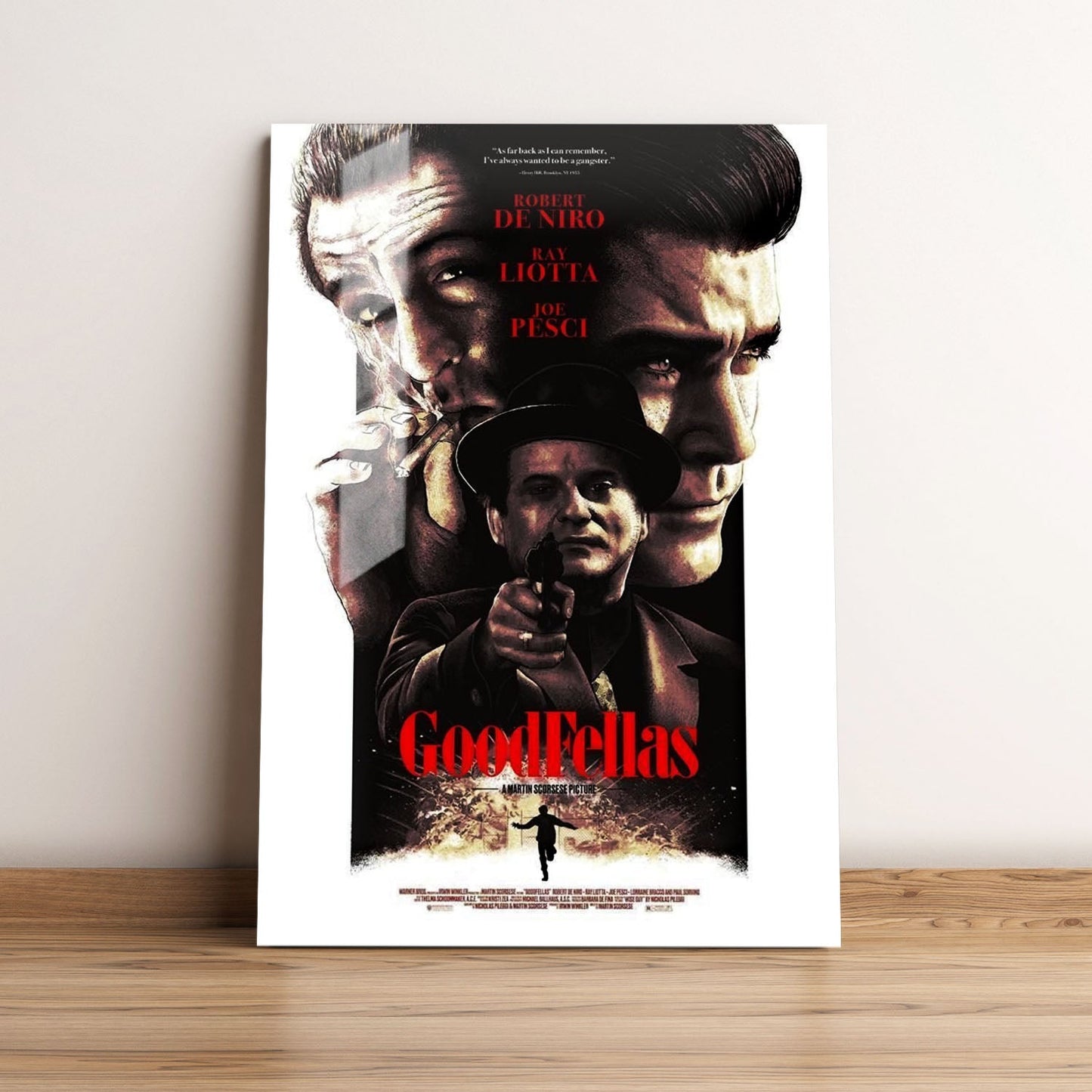 Goodfellas Movie Metal Poster