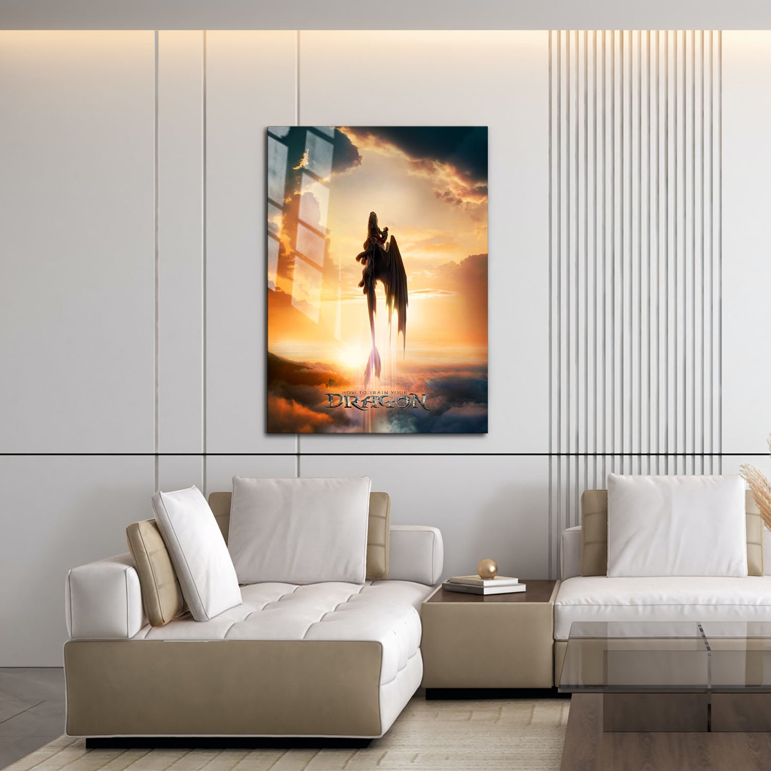 Flex Designs Metal Poster How To Train Your Dragon Cinematic 16 x 24" Home Goods - Movie 2010 Movie Metal Poster