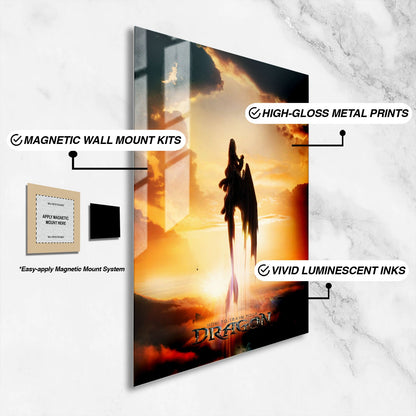 Flex Designs Metal Poster How To Train Your Dragon Cinematic 16 x 24" Home Goods - Movie 2010 Movie Metal Poster