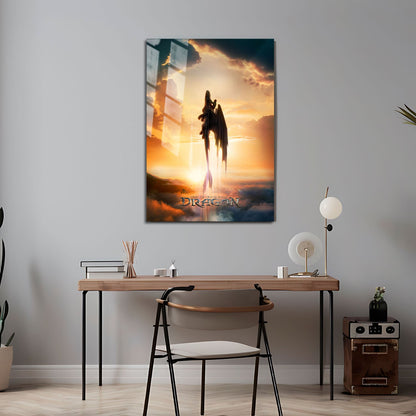 Flex Designs Metal Poster How To Train Your Dragon Cinematic 24 x 36" Home Goods - Movie 2010 Movie Metal Poster