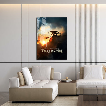 Flex Designs Metal Poster How To Train Your Dragon Final 16 x 24" Home Goods - Movie 2010 Movie Metal Poster