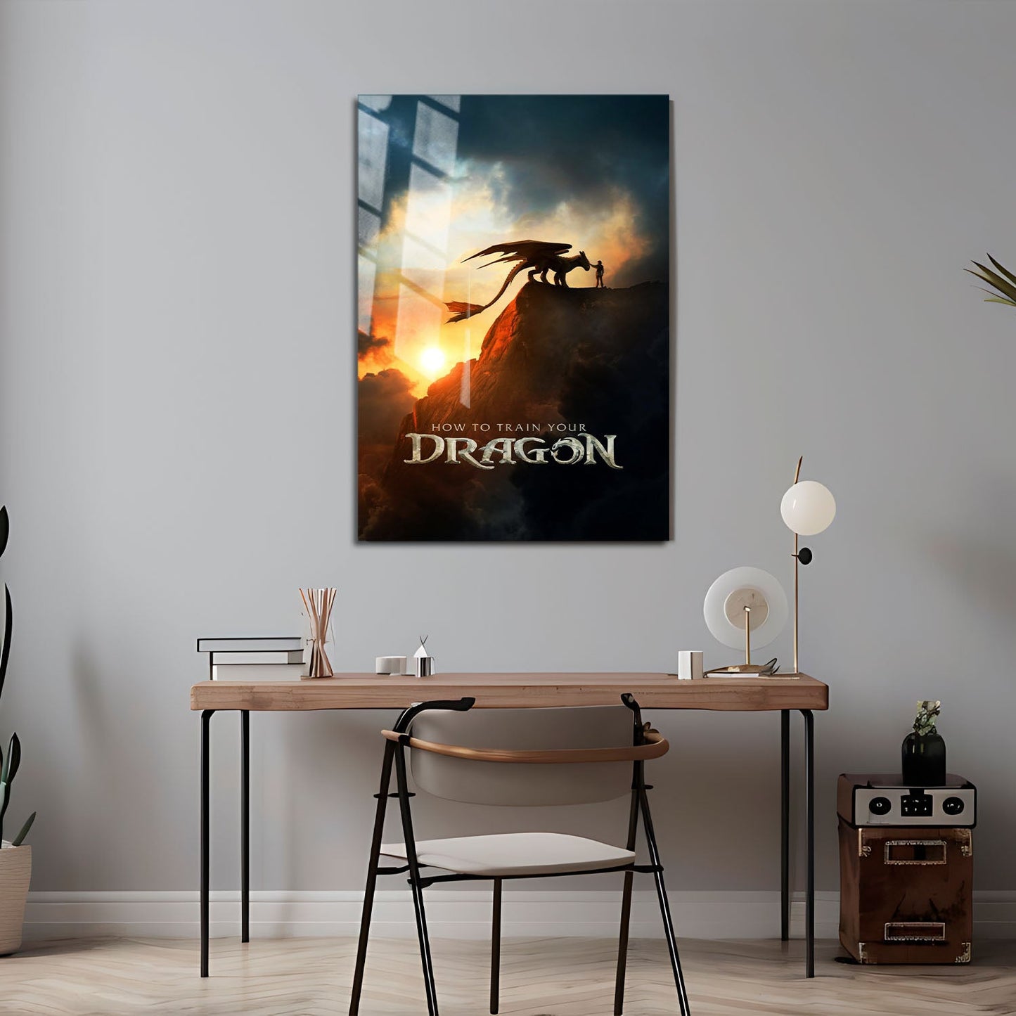 Flex Designs Metal Poster How To Train Your Dragon Final 24 x 36" Home Goods - Movie 2010 Movie Metal Poster