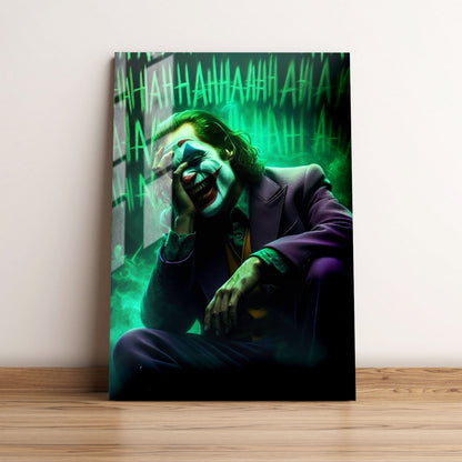 Joker Laugh Movie Metal Poster