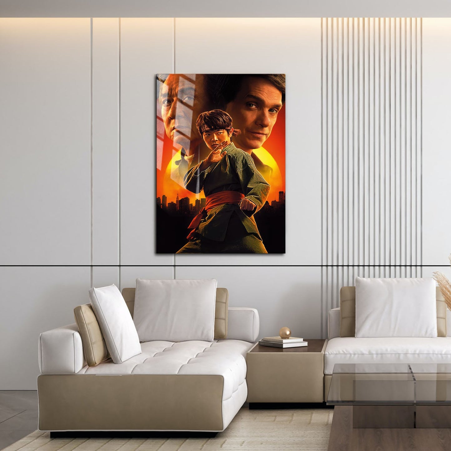 Flex Designs Metal Poster Karate Kid Legends Textless 16 x 24" Home Goods - Movie 2025 Movie Metal Poster