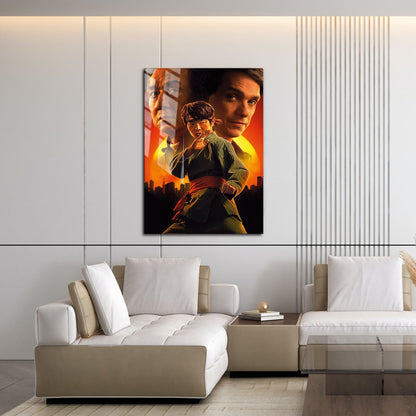 Flex Designs Metal Poster Karate Kid Legends Textless 16 x 24" Home Goods - Movie 2025 Movie Metal Poster