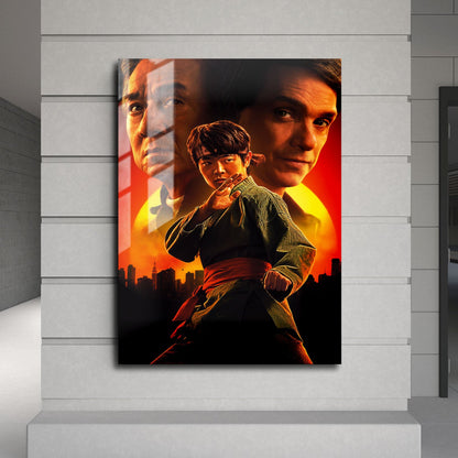 Flex Designs Metal Poster Karate Kid Legends Textless 24 x 36" Home Goods - Movie 2025 Movie Metal Poster