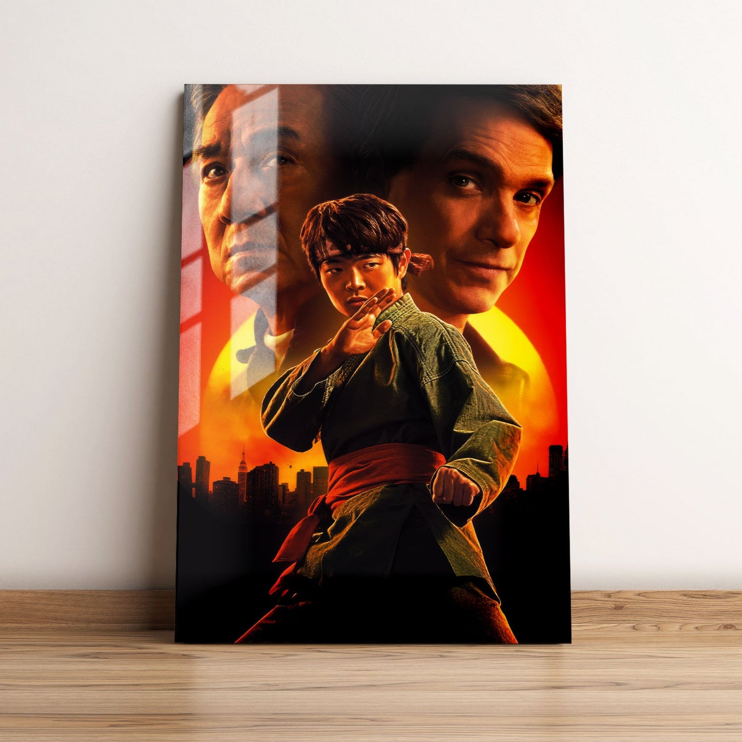Karate Kid Legends Textless Movie Metal Poster