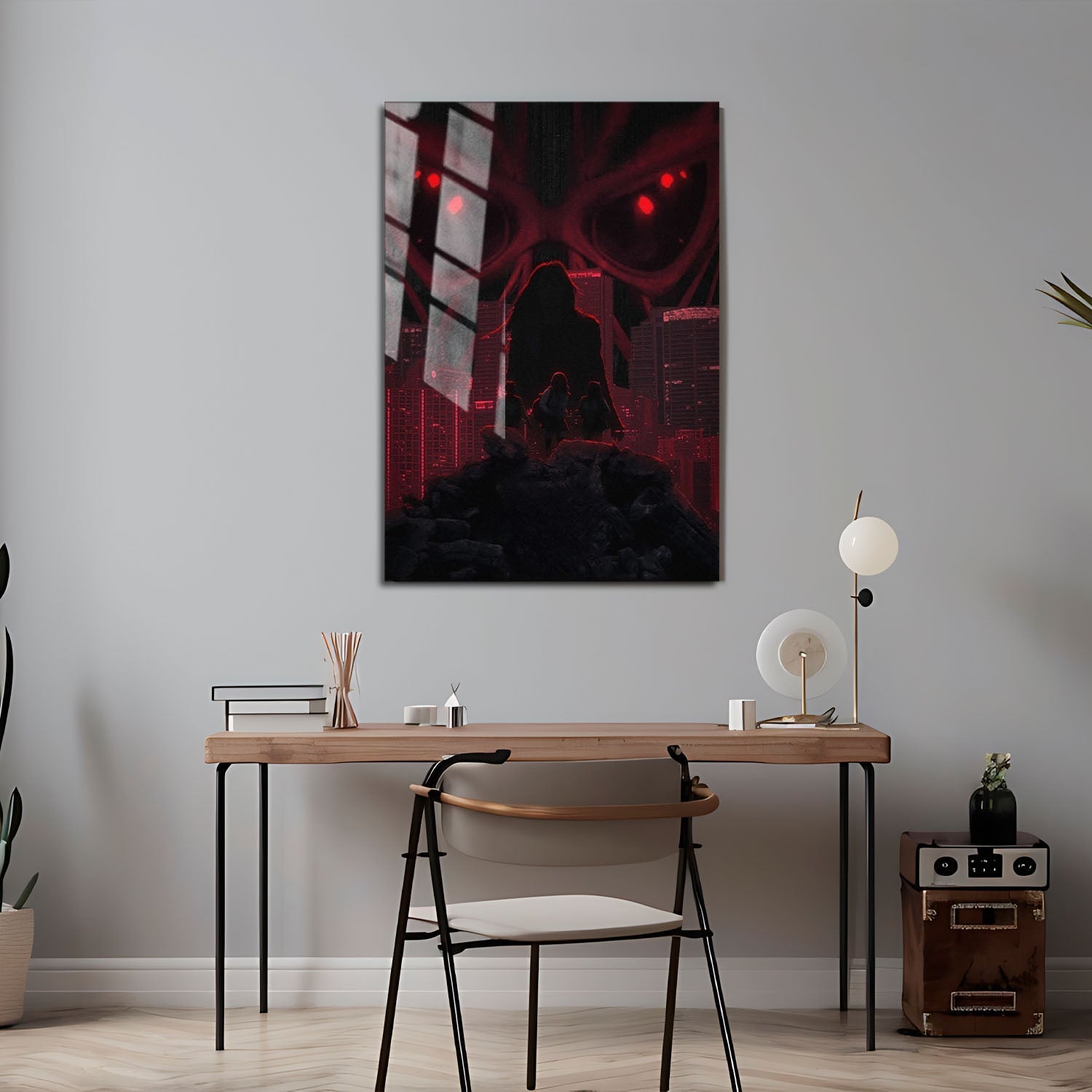 Flex Designs Metal Poster Madame Web Minimalist 24 x 36" Home Goods - Movie 2024 Movie Metal Poster