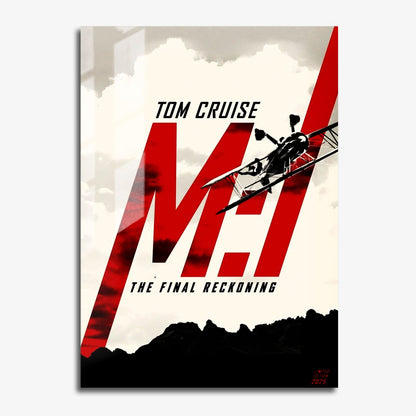 Flex Designs Metal Poster Mission Impossible The Final Reckoning Teaser 11 x 17" Home Goods - Movie 2025 Movie Metal Poster