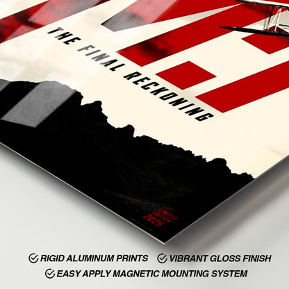 Flex Designs Metal Poster Mission Impossible The Final Reckoning Teaser 11 x 17" Home Goods - Movie 2025 Movie Metal Poster