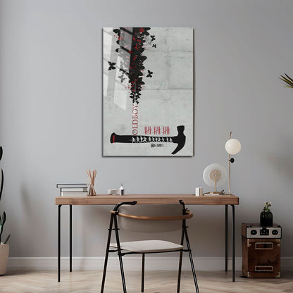 Flex Designs Metal Poster Oldboy Hammer 24 x 36" Home Goods - Movie 2003 Movie Metal Poster