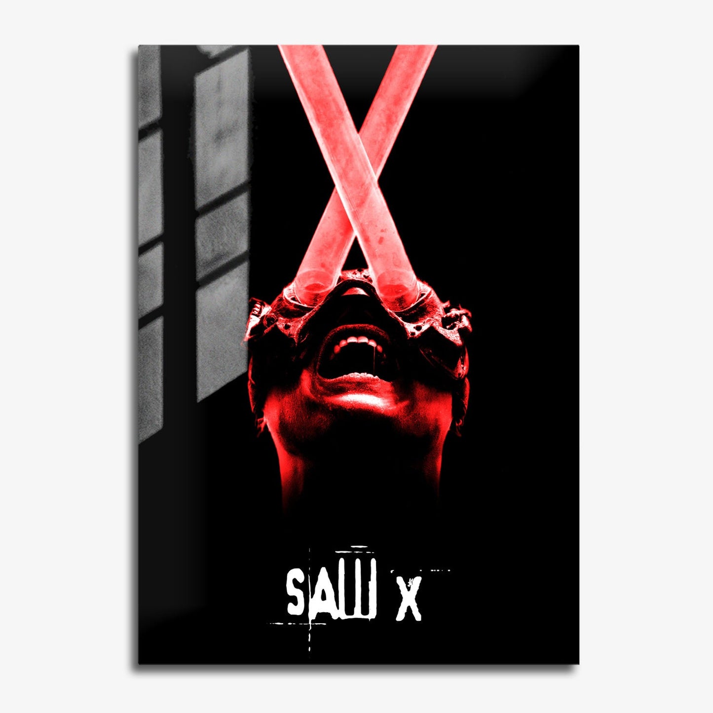 Flex Designs Metal Poster Saw X 11 x 17" Home Goods - Movie 2023 Movie Metal Poster