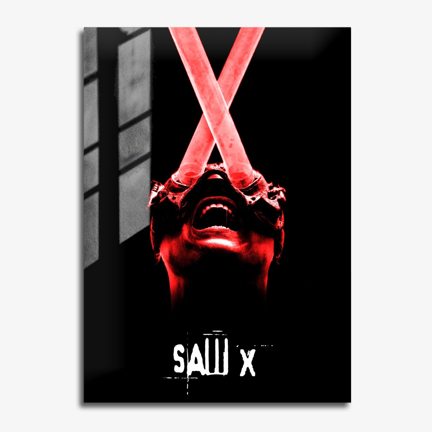 Flex Designs Metal Poster Saw X 11 x 17" Home Goods - Movie 2023 Movie Metal Poster