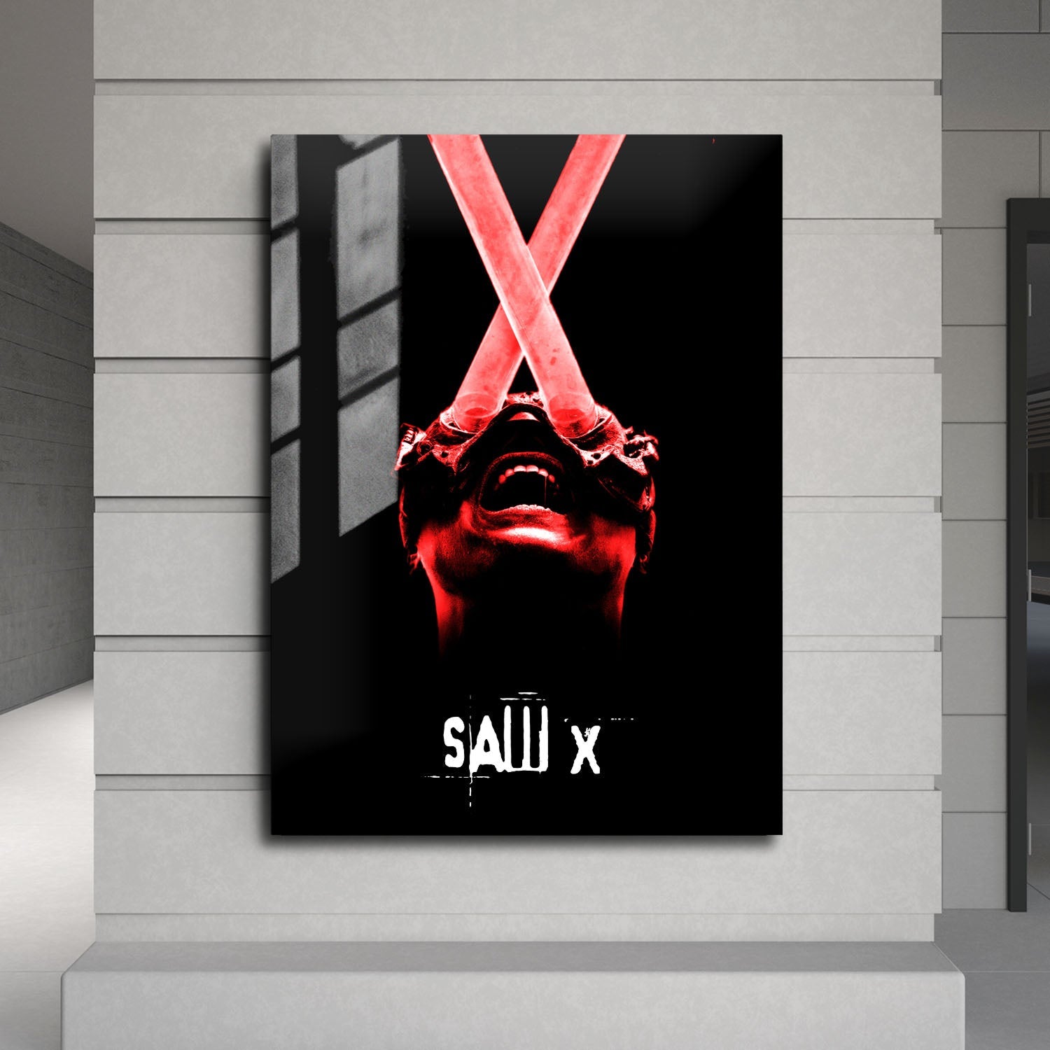 Flex Designs Metal Poster Saw X 24 x 36" Home Goods - Movie 2023 Movie Metal Poster
