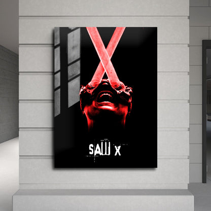 Flex Designs Metal Poster Saw X 24 x 36" Home Goods - Movie 2023 Movie Metal Poster