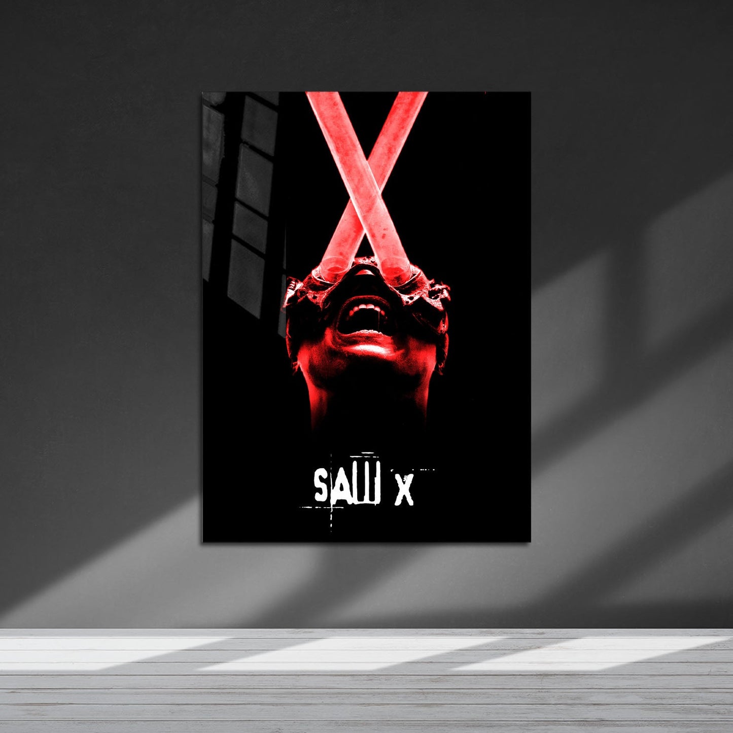 Flex Designs Metal Poster Saw X 5 x 7" Home Goods - Movie 2023 Movie Metal Poster