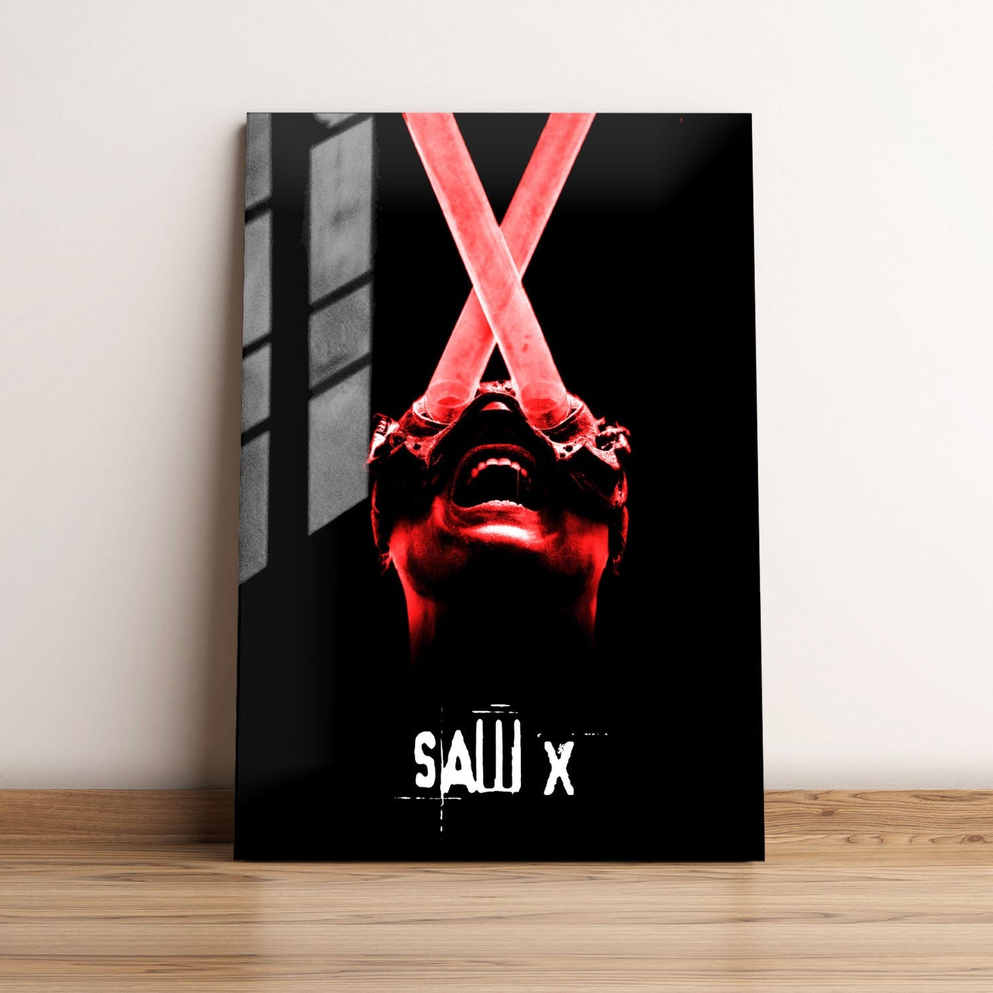 Saw X Movie Metal Poster