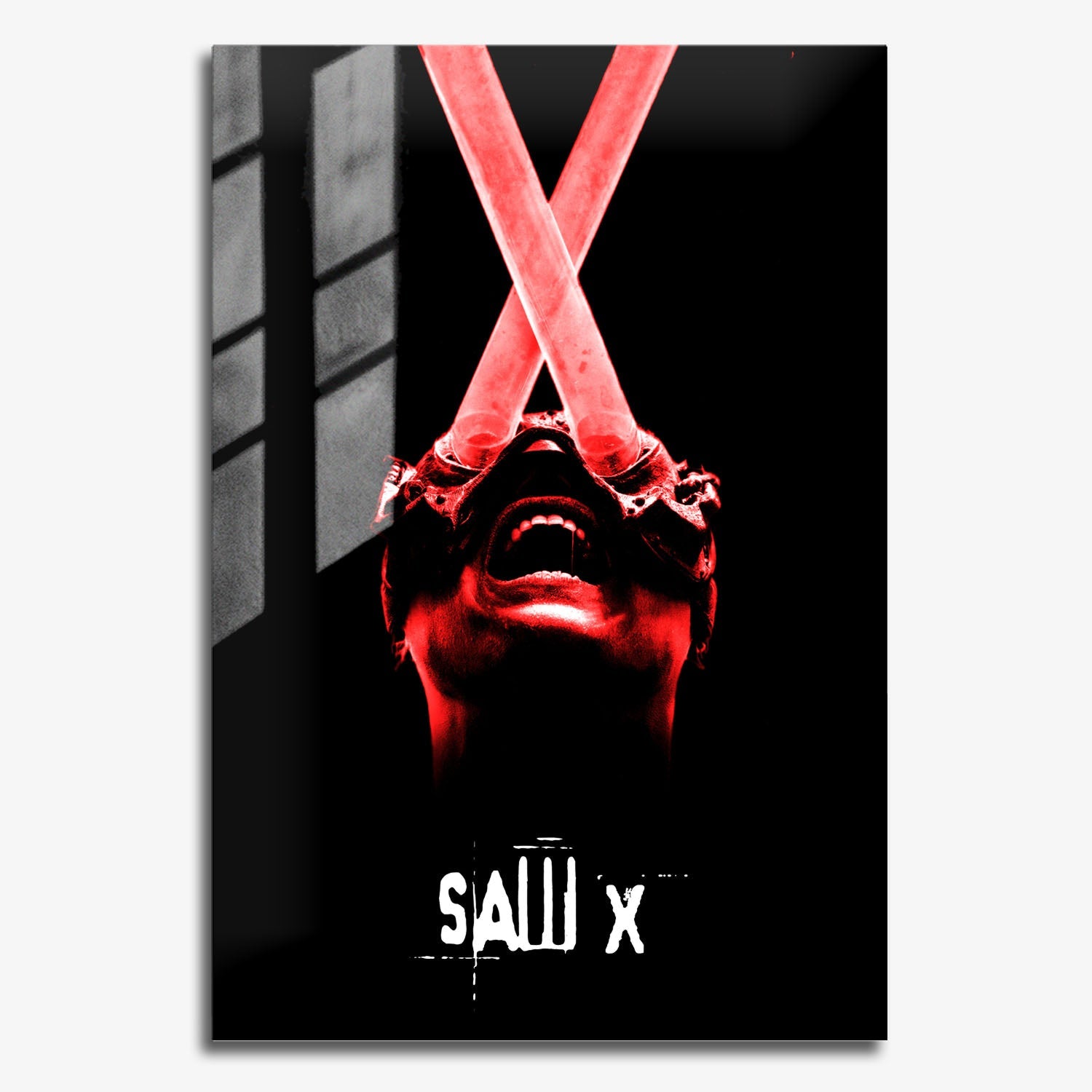 Flex Designs Metal Poster Saw X 11 x 17" Home Goods - Movie 2023 Movie Metal Poster