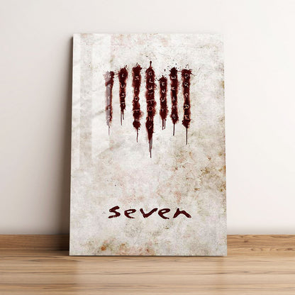 Seven Sins Movie Metal Poster
