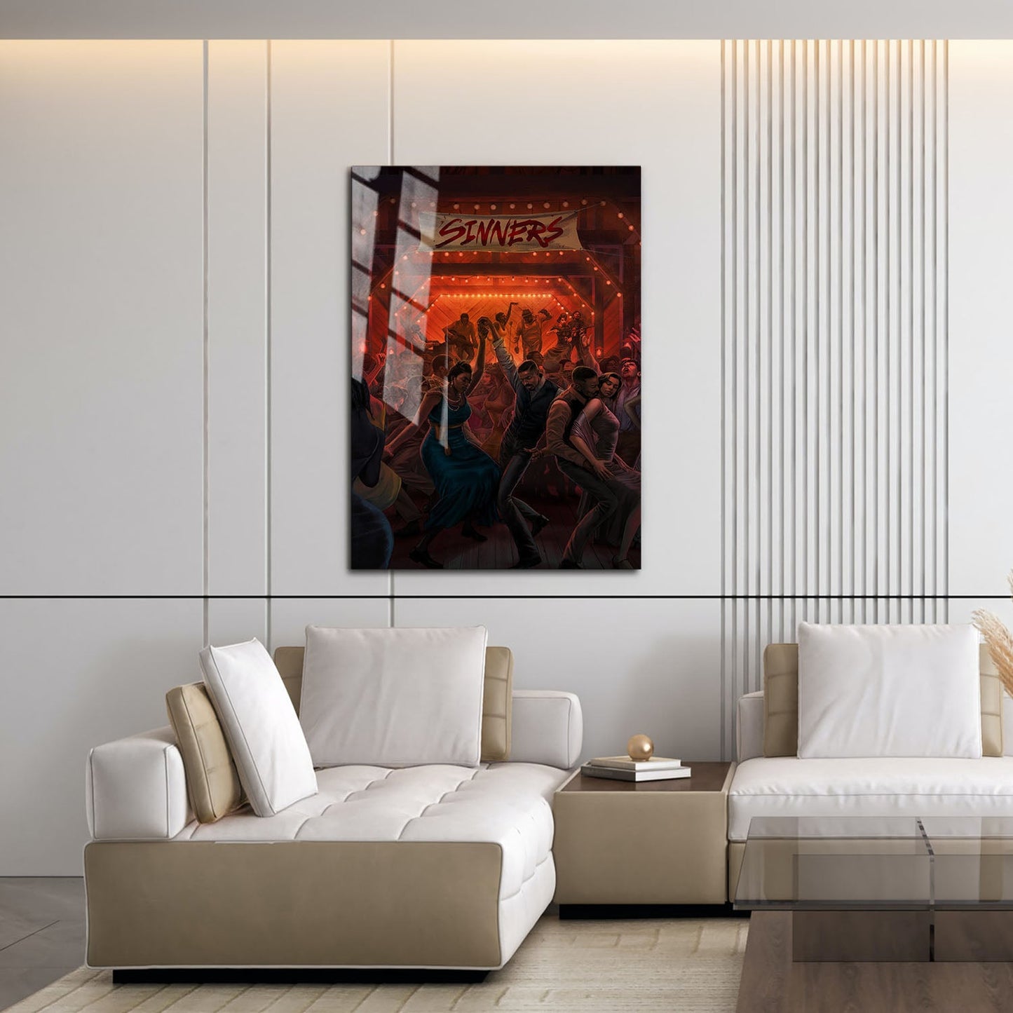 Flex Designs Metal Poster Sinners Cartoon 16 x 24" Home Goods - Movie 1995 Movie Metal Poster