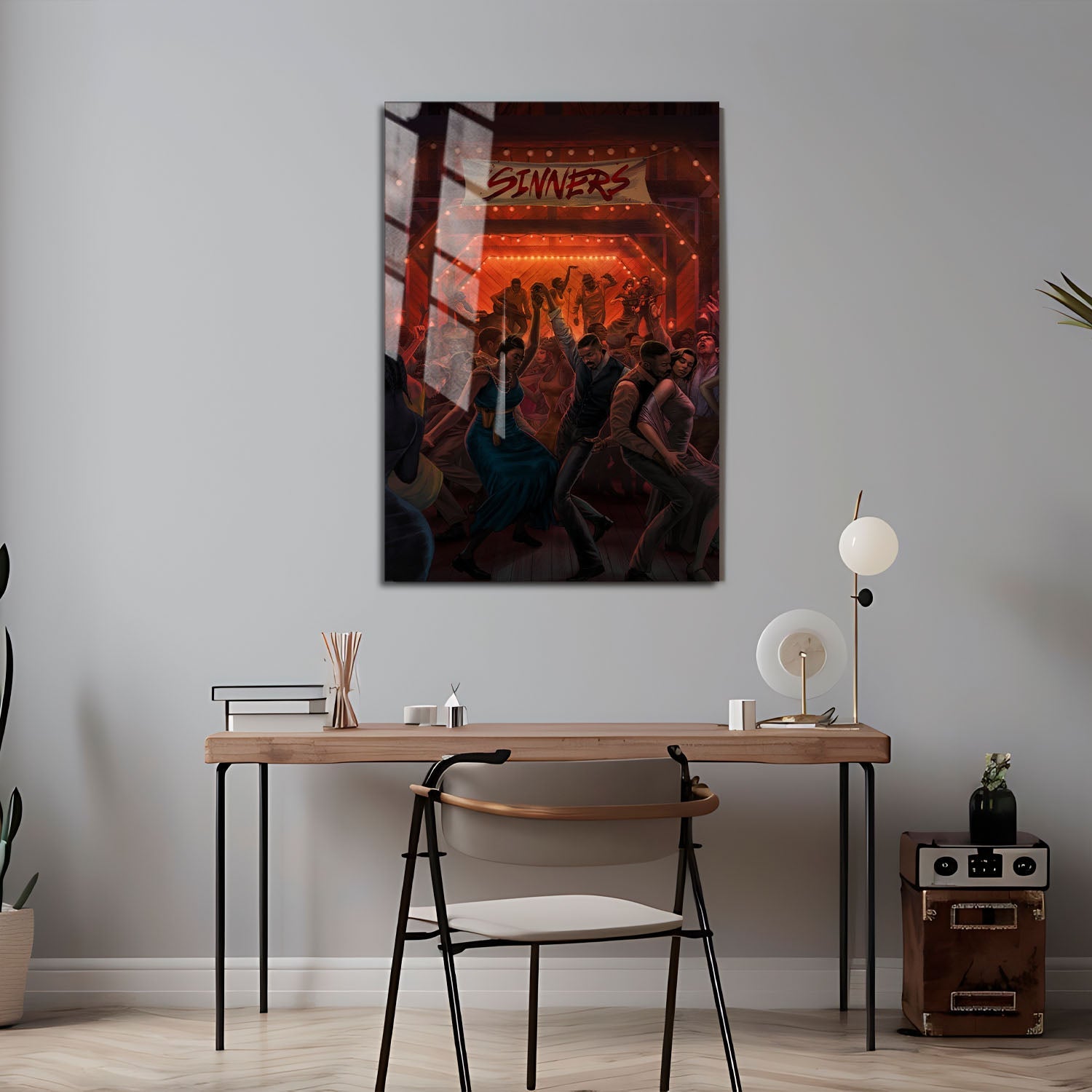 Flex Designs Metal Poster Sinners Cartoon 24 x 36" Home Goods - Movie 1995 Movie Metal Poster