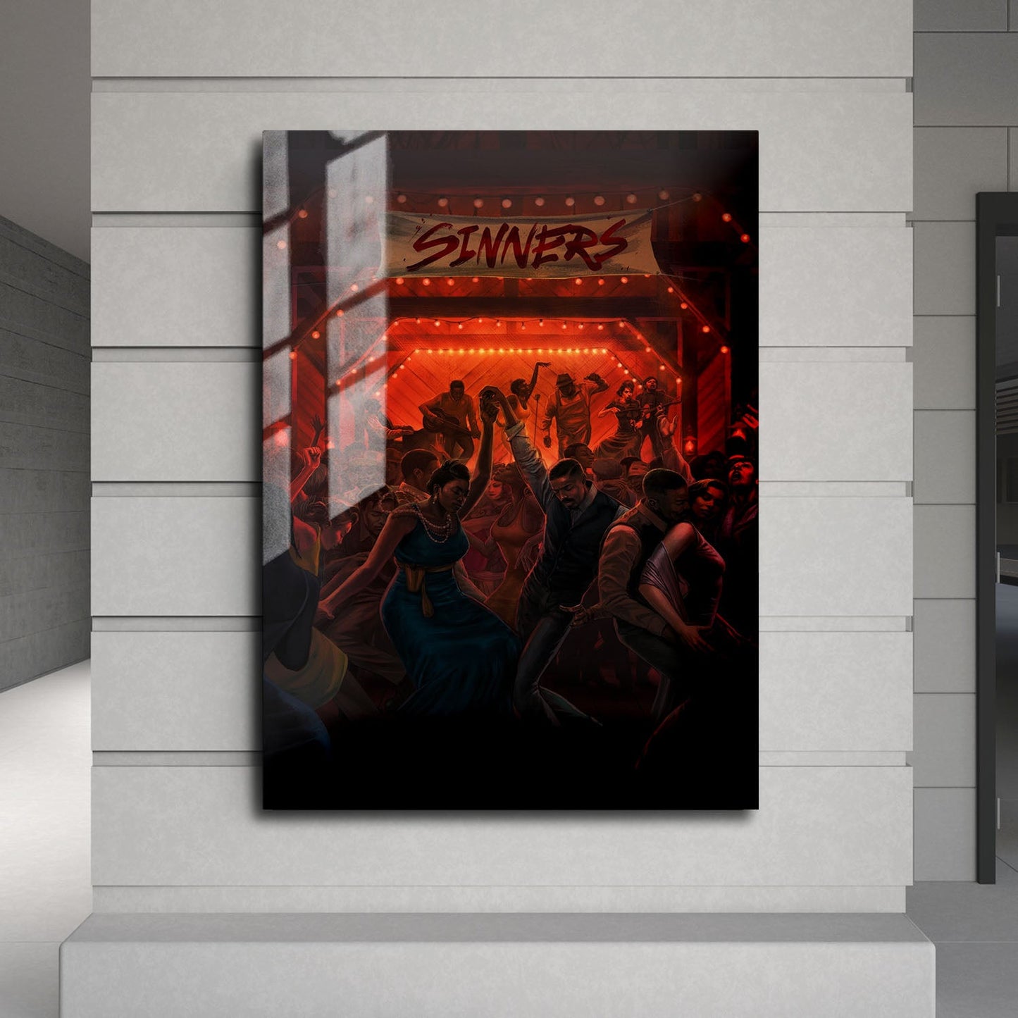 Flex Designs Metal Poster Sinners Cartoon 24 x 36" Home Goods - Movie 1995 Movie Metal Poster