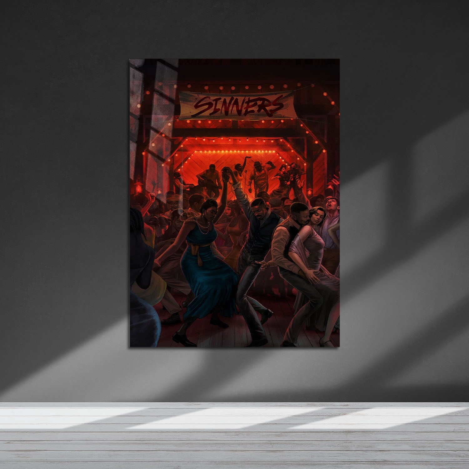 Flex Designs Metal Poster Sinners Cartoon 5 x 7" Home Goods - Movie 1995 Movie Metal Poster