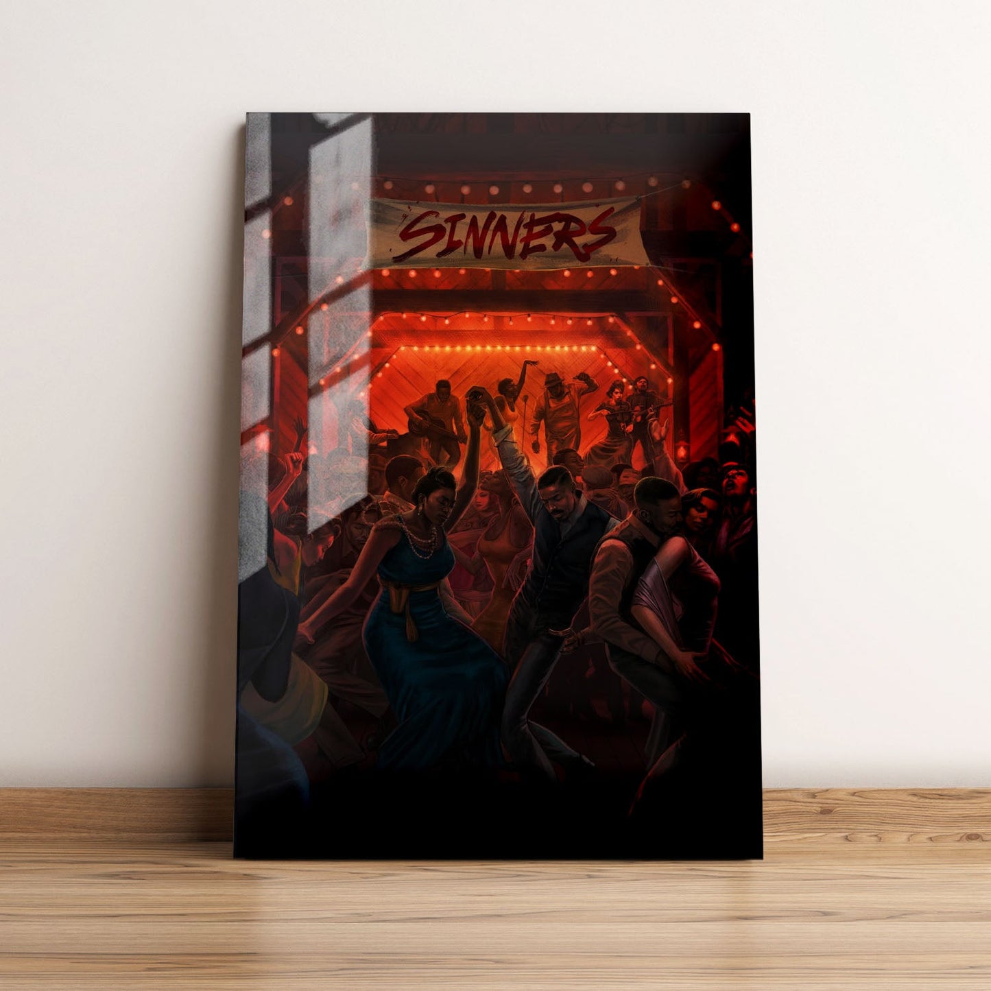 Sinners Cartoon Movie Metal Poster