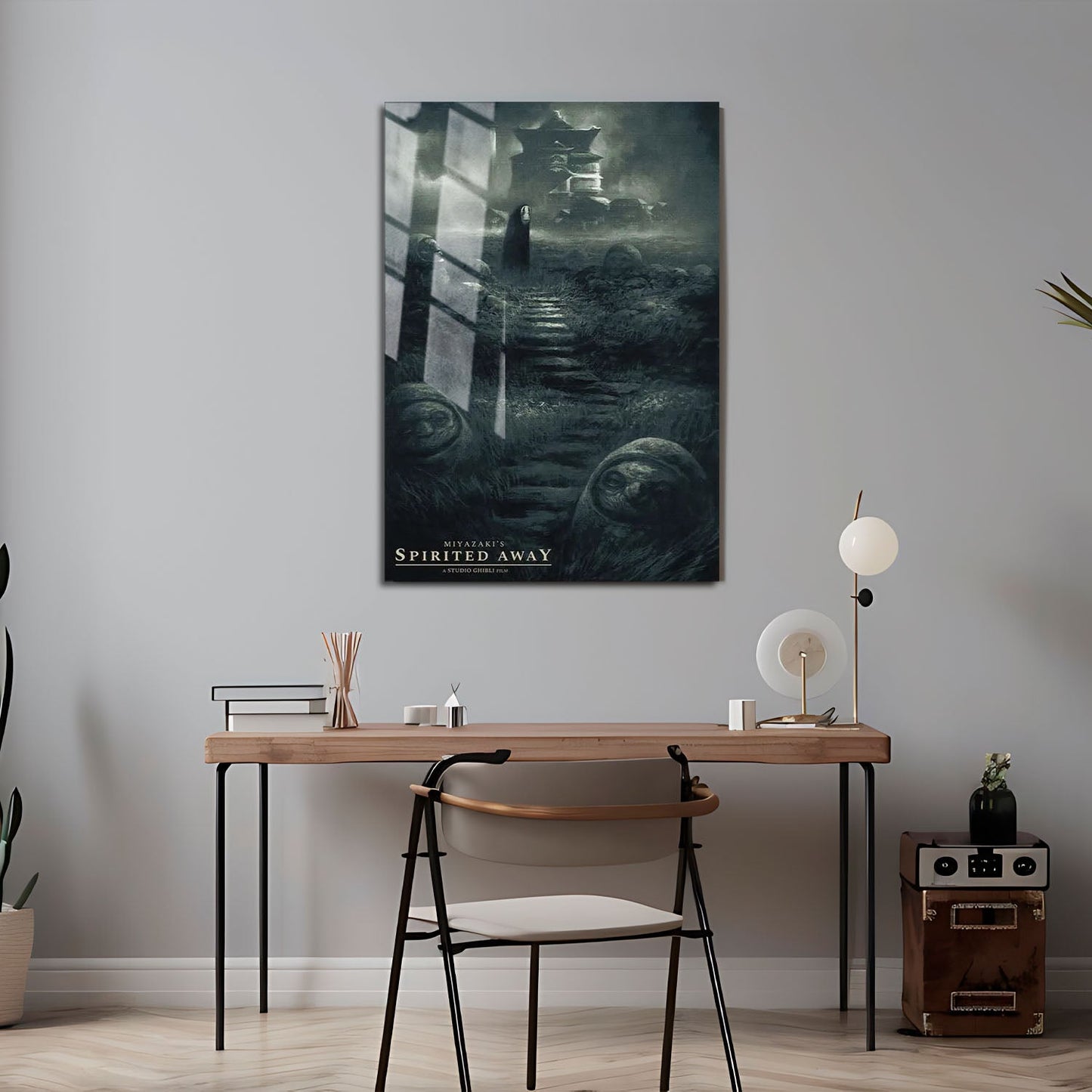 Flex Designs Metal Poster Spirited Away Alternate 24 x 36" Home Goods - Movie 2001 Movie Metal Poster