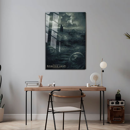 Flex Designs Metal Poster Spirited Away Alternate 24 x 36" Home Goods - Movie 2001 Movie Metal Poster