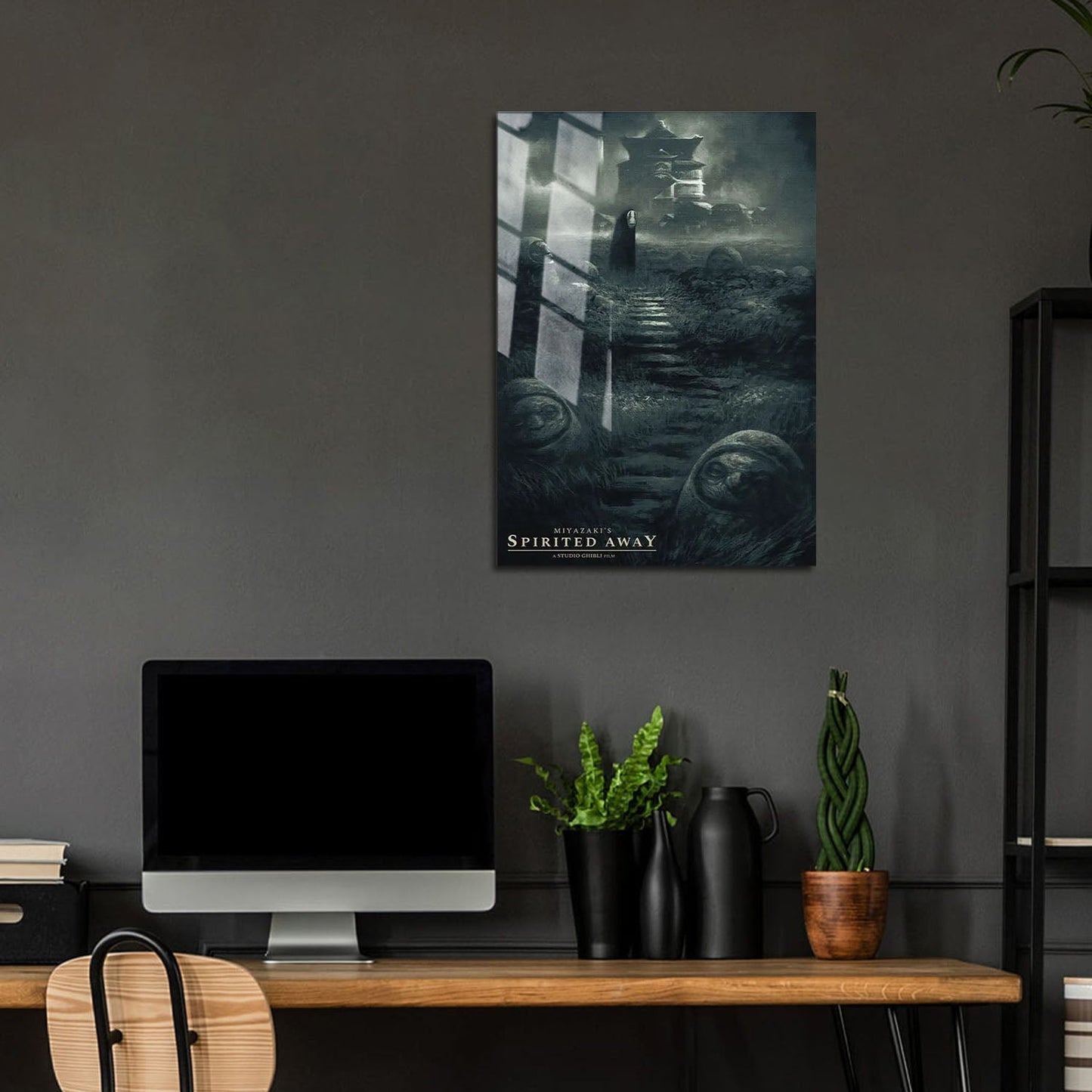 Flex Designs Metal Poster Spirited Away Alternate 5 x 7" Home Goods - Movie 2001 Movie Metal Poster