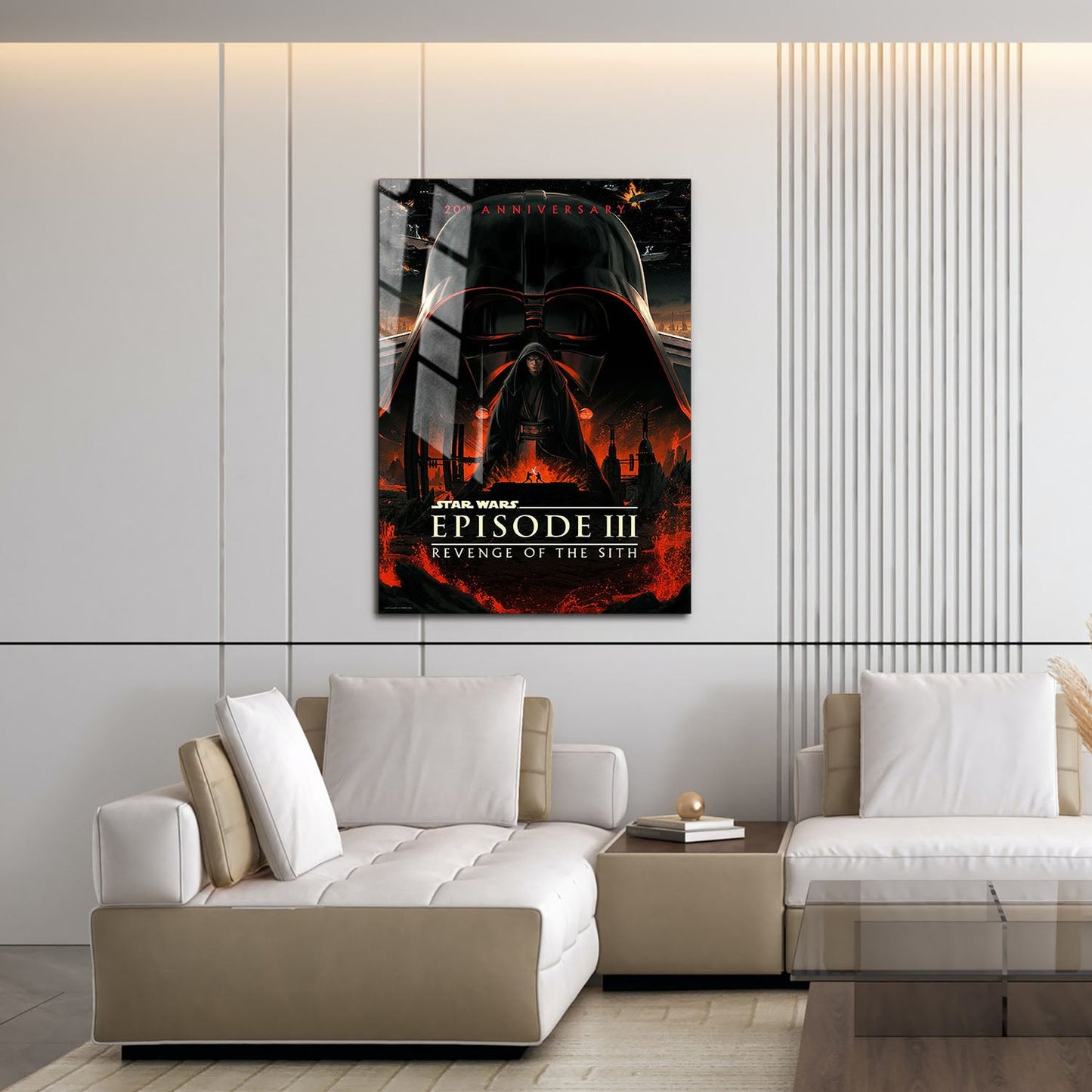 Flex Designs Metal Poster Star Wars Episode III Revenge of the Sith Final 16 x 24" Home Goods - Movie 2005 Movie Metal Poster