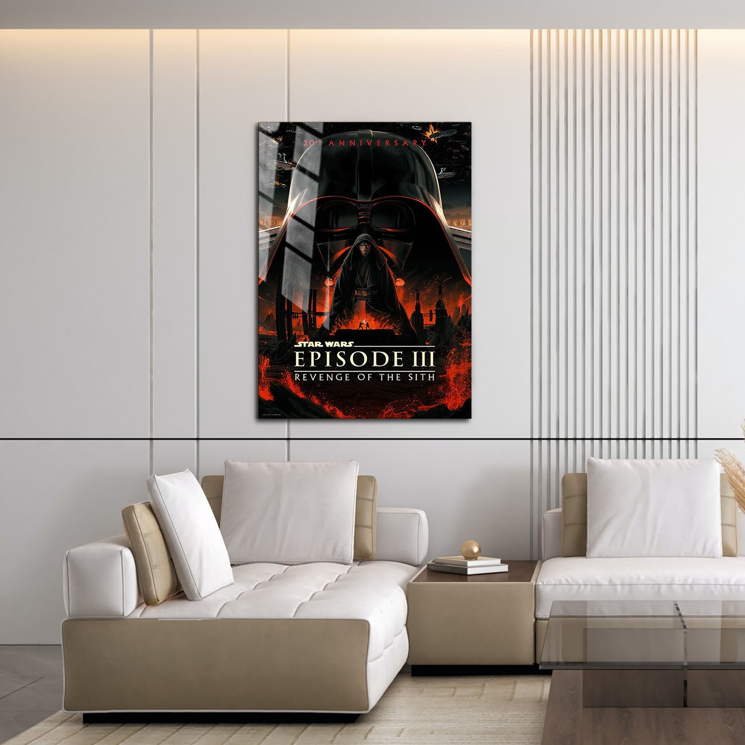 Flex Designs Metal Poster Star Wars Episode III Revenge of the Sith Final 16 x 24" Home Goods - Movie 2005 Movie Metal Poster
