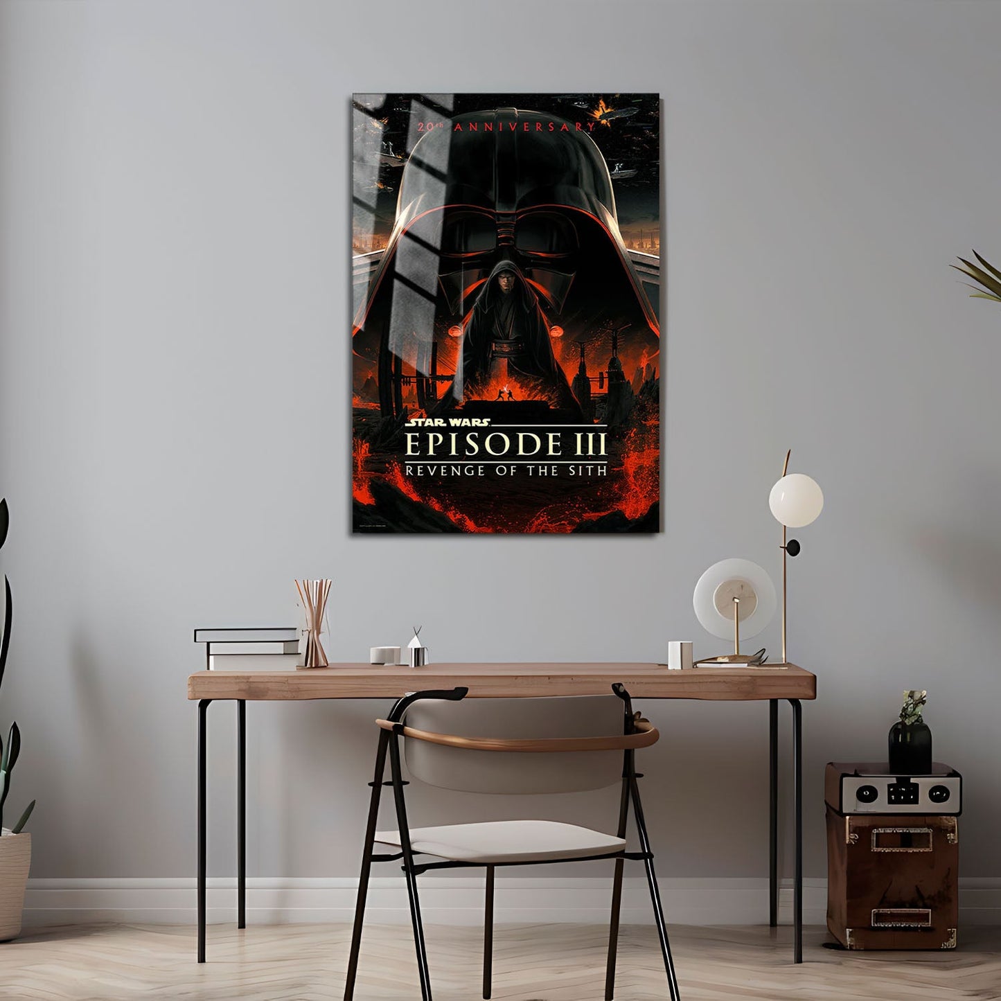Flex Designs Metal Poster Star Wars Episode III Revenge of the Sith Final 24 x 36" Home Goods - Movie 2005 Movie Metal Poster