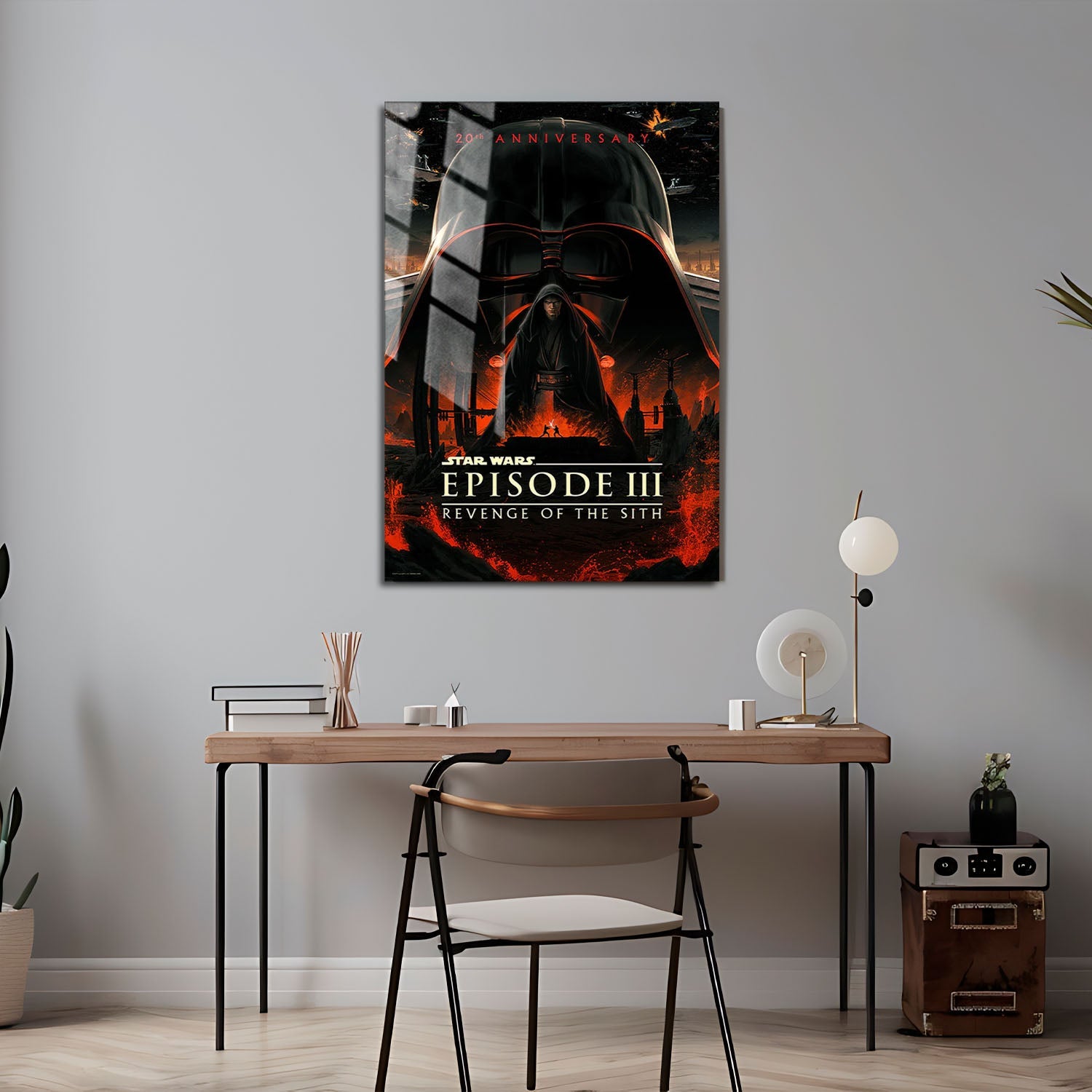 Flex Designs Metal Poster Star Wars Episode III Revenge of the Sith Final 24 x 36" Home Goods - Movie 2005 Movie Metal Poster
