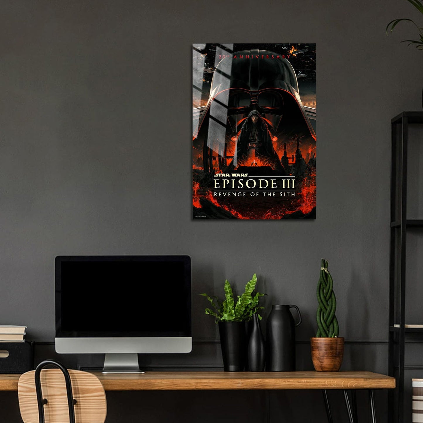 Flex Designs Metal Poster Star Wars Episode III Revenge of the Sith Final 5 x 7" Home Goods - Movie 2005 Movie Metal Poster