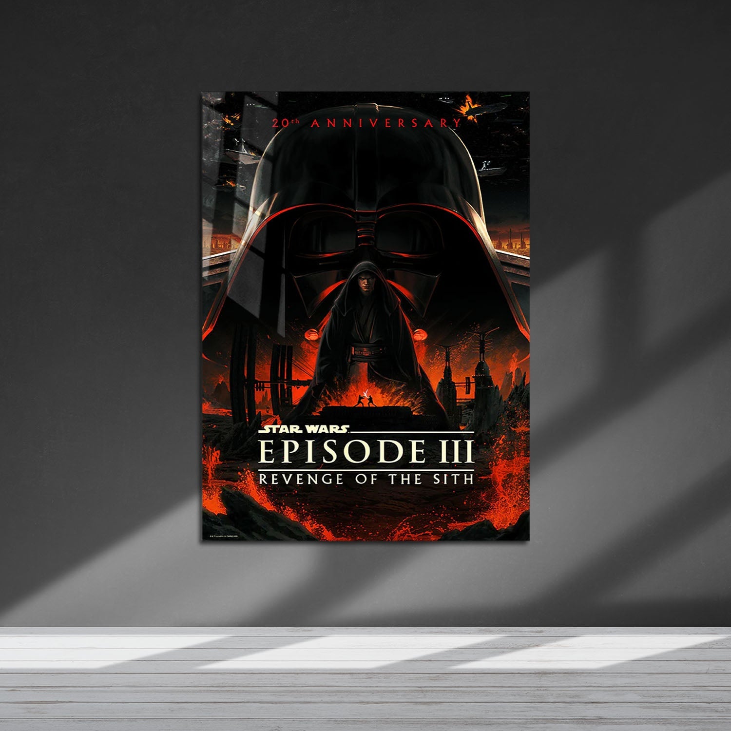Flex Designs Metal Poster Star Wars Episode III Revenge of the Sith Final 5 x 7" Home Goods - Movie 2005 Movie Metal Poster