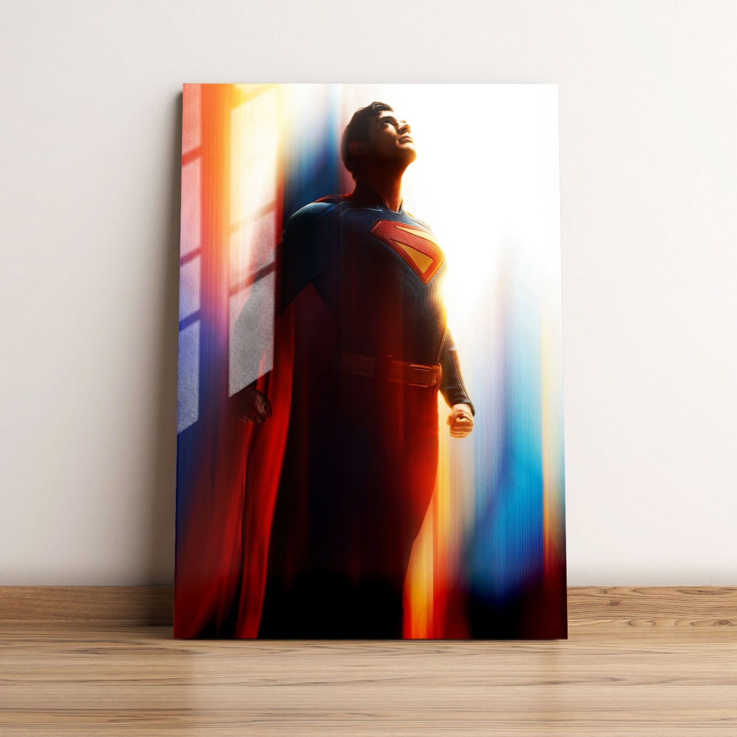 Superman Key Art Movie Metal Poster