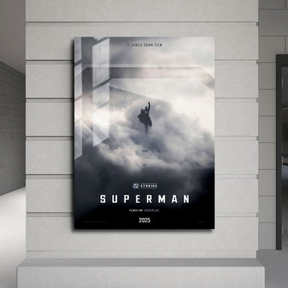 Flex Designs Metal Poster Superman Theatrical 24 x 36" Home Goods - Movie 2006 Movie Metal Poster
